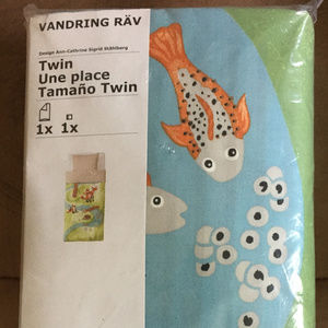 IKEA Kids Nature Print Twin Duvet Quilt cover